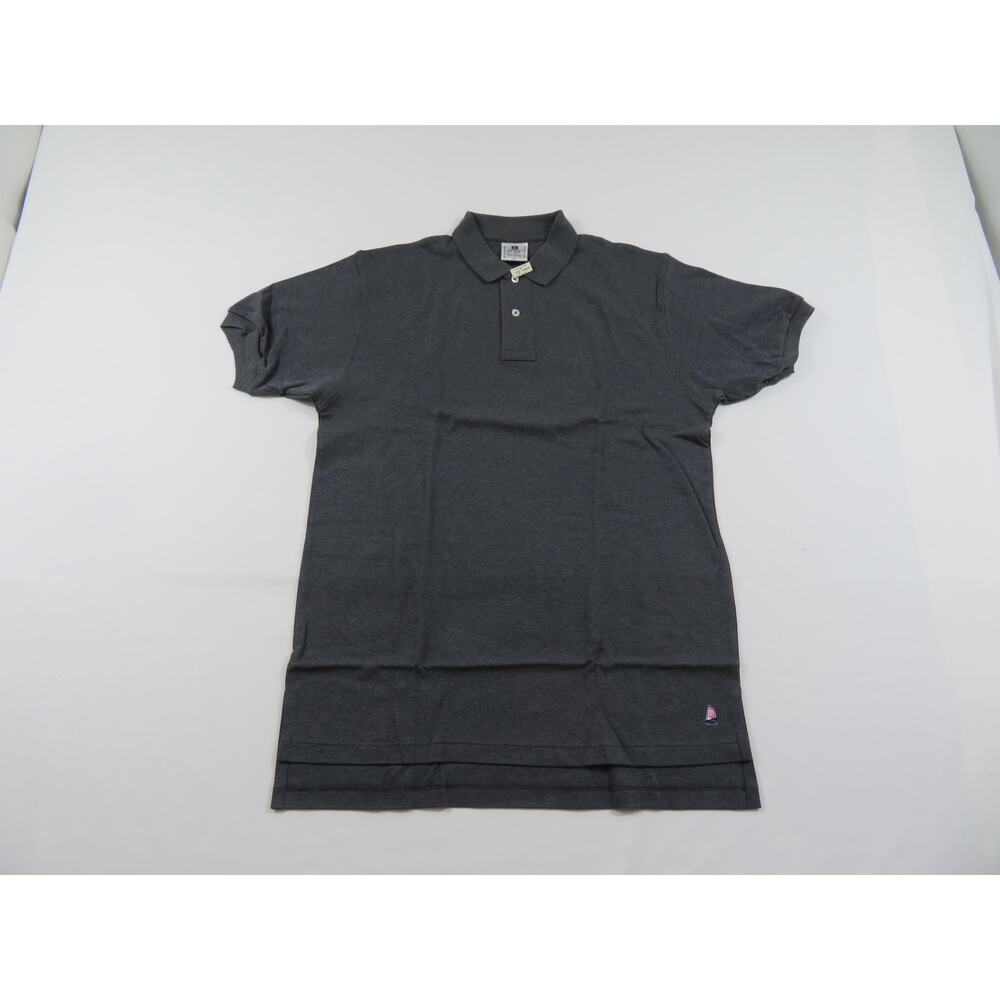 Norsport Polo Gray Shirt Sz L Short Sleeve New 1990s